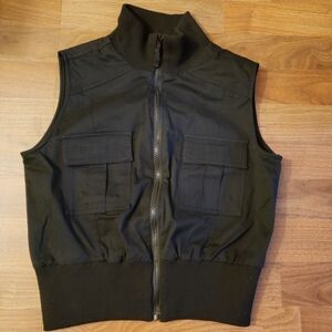 Women's Black Utility Vest